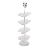 Maxbell Maxbell Children Shoe Rack 5 Tiers Children Shoes Holder for Hallway Entryway Closet White