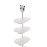 Maxbell Maxbell Children Shoe Rack 5 Tiers Children Shoes Holder for Hallway Entryway Closet White