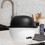 Maxbell Maxbell Vegetable Washing Basin Sturdy Fruit Washing Bowl for Salads Wash Rice Fruit Black