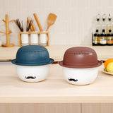 Maxbell Maxbell Vegetable Washing Basin Sturdy Fruit Washing Bowl for Salads Wash Rice Fruit Black