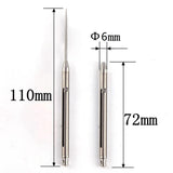 Telescopic Toothpick Reusable Oral Cleaning for Traveling Hiking Backpacking Silver