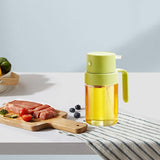 Maxbell Maxbell 200ml Oil Dispenser Oil Sprayer Transparent Glass for Air Fryer Multipurpose Green