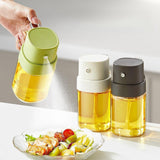 Maxbell Maxbell 200ml Oil Dispenser Oil Sprayer Transparent Glass for Air Fryer Multipurpose Green