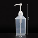 Maxbell Maxbell Syrup Bottle 33.8oz Salad Sauce Dispenser Pump for Homes Hotel Use Restaurant 8CC