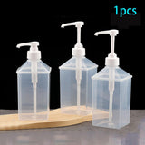 Maxbell Maxbell Syrup Bottle 33.8oz Salad Sauce Dispenser Pump for Homes Hotel Use Restaurant 8CC