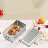 Maxbell Portable Tinplate Storage Box Biscuit Jar for Birthday Party Holiday Kitchen