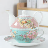 Maxbell Maxbell Pottery Teapot Cup Set Water Kettle for Hotel Restaurant Afternoon Tea Party B