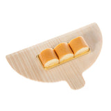 Maxbell 2x2 Pieces Pizza Paddle Sturdy Wooden Pizza Shovel for Pasta Vegetables