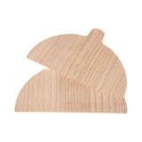 Maxbell 2x2 Pieces Pizza Paddle Sturdy Wooden Pizza Shovel for Pasta Vegetables