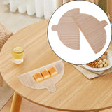 Maxbell 2x2 Pieces Pizza Paddle Sturdy Wooden Pizza Shovel for Pasta Vegetables