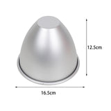 Maxbell Semicircle Dessert Mould for Banquet Sugarcraft Chocolate Decoration Wedding 6inch
