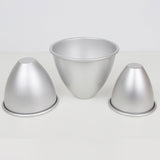 Maxbell Semicircle Dessert Mould for Banquet Sugarcraft Chocolate Decoration Wedding 6inch
