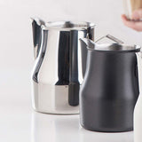 Maxbell Latte Art Pitcher Craft 500ml Milk Frother Cup for Hot Coffee Polish argent