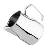 Maxbell Latte Art Pitcher Craft 500ml Milk Frother Cup for Hot Coffee Polish argent