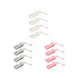 Maxbell 4x Shoe Horn Shoe Spoon Shoe Dressing Aid Boot Horn for Elderly Trainers Men white