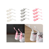 Maxbell 4x Shoe Horn Shoe Spoon Shoe Dressing Aid Boot Horn for Elderly Trainers Men white