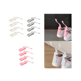 Maxbell 4x Shoe Horn Shoe Spoon Shoe Dressing Aid Boot Horn for Elderly Trainers Men white