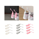 Maxbell 4x Shoe Horn Shoe Spoon Shoe Dressing Aid Boot Horn for Elderly Trainers Men white