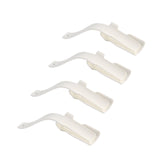 Maxbell 4x Shoe Horn Shoe Spoon Shoe Dressing Aid Boot Horn for Elderly Trainers Men white
