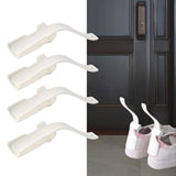 Maxbell 4x Shoe Horn Shoe Spoon Shoe Dressing Aid Boot Horn for Elderly Trainers Men white