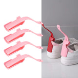 Maxbell 4x Shoe Horn Shoe Spoon Shoe Dressing Aid Boot Horn for Elderly Trainers Men pink