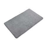 Maxbell Area Rug Doormat Washable Absorbent Carpet Bath Mat for Dorm Entryway Shower 40cmx60cm Gray