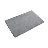 Maxbell Area Rug Doormat Washable Absorbent Carpet Bath Mat for Dorm Entryway Shower 40cmx60cm Gray