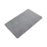 Maxbell Area Rug Doormat Washable Absorbent Carpet Bath Mat for Dorm Entryway Shower 40cmx60cm Gray