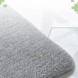 Maxbell Area Rug Doormat Washable Absorbent Carpet Bath Mat for Dorm Entryway Shower 40cmx60cm Gray