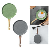 Maxbell Nonstick Crepe Pan Cookware Griddle Pan for Egg Omelet Gas Roti Indian Green universal