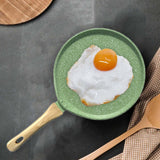 Maxbell Nonstick Crepe Pan Cookware Griddle Pan for Egg Omelet Gas Roti Indian Green universal