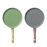 Maxbell Nonstick Crepe Pan Cookware Griddle Pan for Egg Omelet Gas Roti Indian Green universal