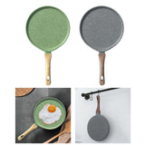 Maxbell Nonstick Crepe Pan Cookware Griddle Pan for Egg Omelet Gas Roti Indian Green universal
