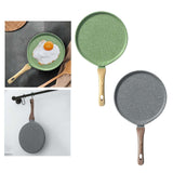 Maxbell Nonstick Crepe Pan Cookware Griddle Pan for Egg Omelet Gas Roti Indian Green universal