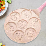 Maxbell Breakfast Skillet Omelet Pan Cooking Pancake Egg Cooker 7 Cup Egg Frying Pan