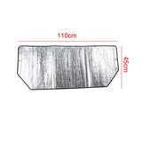 Maxbell Air Conditioner Cover for Outside Aluminum Foil Weather Resistant Waterproof 110cmx45cm thicken