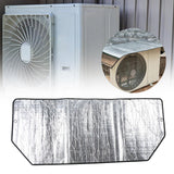 Maxbell Air Conditioner Cover for Outside Aluminum Foil Weather Resistant Waterproof 110cmx45cm thicken