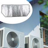 Maxbell Air Conditioner Cover for Outside Aluminum Foil Weather Resistant Waterproof 110cmx45cm thicken