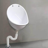Maxbell Urinals Toilet Training Wall Mounted Children Potty Toilet for Boys Toddlers White