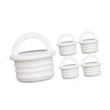 5x Rotating Mop Bucket Drain Plug Parts Replacement Cover Plug for Bathtub 25x20mm