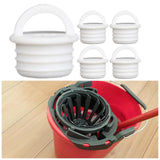 5x Rotating Mop Bucket Drain Plug Parts Replacement Cover Plug for Bathtub 25x20mm