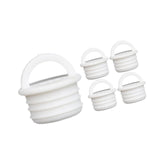 Maxbell 5x Rotating Mop Bucket Drain Plug Parts Replacement Cover Plug for Bathtub 27x22mm