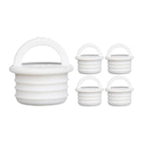 Maxbell 5x Rotating Mop Bucket Drain Plug Parts Replacement Cover Plug for Bathtub 27x22mm