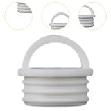 Maxbell 5x Rotating Mop Bucket Drain Plug Parts Replacement Cover Plug for Bathtub 33x32mm