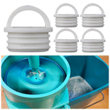 Maxbell 5x Rotating Mop Bucket Drain Plug Parts Replacement Cover Plug for Bathtub 33x32mm