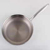 Maxbell Non Stick Frying Pan without Coating Butter Melting Pot for Rvs Home Kitchen 28cm