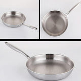 Maxbell Non Stick Frying Pan without Coating Butter Melting Pot for Rvs Home Kitchen 30cm