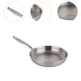 Maxbell Non Stick Frying Pan without Coating Butter Melting Pot for Rvs Home Kitchen 30cm