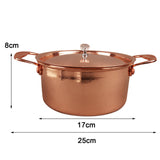 Maxbell Korean Ramen Pot Hotpot Pot Korean Instant Noodle Pot for Curry Stew Camping