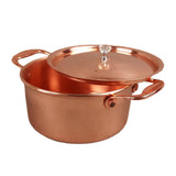 Maxbell Korean Ramen Pot Hotpot Pot Korean Instant Noodle Pot for Curry Stew Camping